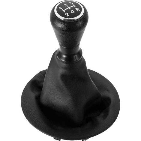 Pommeau de Levier de Vitesse avec Soufflet Compatible pour Peugeot Partner 2008-2022 Citroen Berlingo III MK3 (1/5)