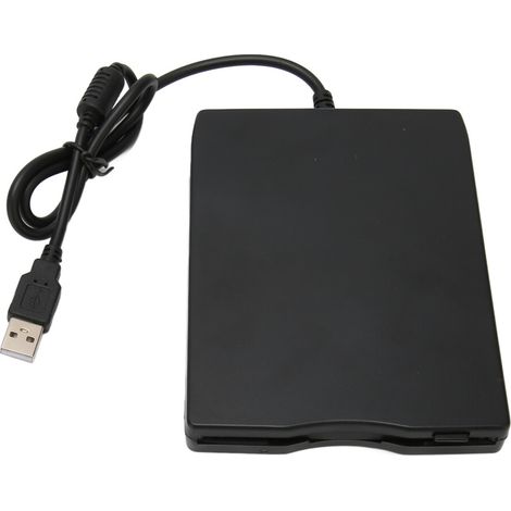 Unidad de disquete USB portátil ultradelgada, compatible con sistemas Windows y Mac, compra sin complicaciones, formato plug-and-play de 3,5 pulgadas. (1/2)