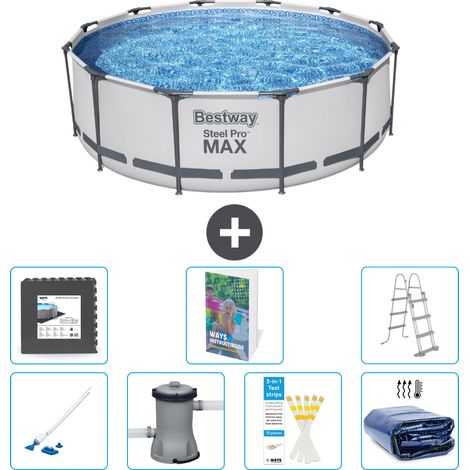 Bestway Steel Pro MAX Rund - 366x100 cm - 8-teilig S489