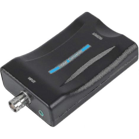 Adaptateur convertisseur coaxial vers HDMI, adapté à l'affichage vidéo d'une antenne TV. (1/5)