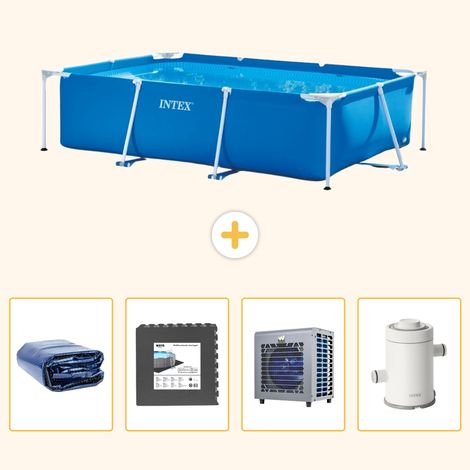 Intex Piscine Tubulaire Rectangulaire - 260x160x65 cm - 5-pièces S16 (1/5)