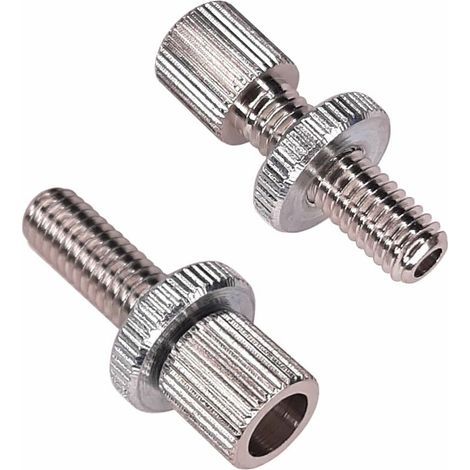 – Lot de 2 vis creuses M6 x 1.00 – Pour gaines de câble jusqu'à 6 mm – Réglage précis et rapide – Usage universel (1/3)