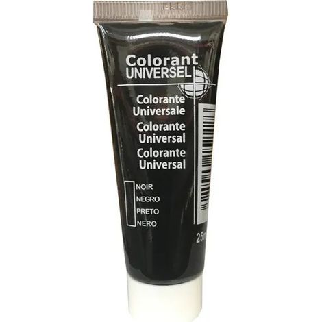 Universalfarbstoff, 25ml Tube, schwarz.