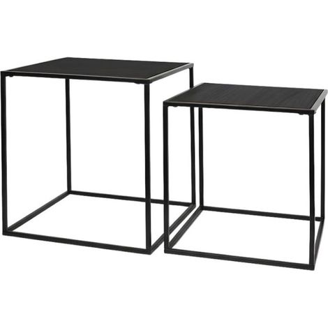 Mesas Auxiliares - Set-2 Mesas Auxiliares Centro Jalo 37 - 33 cm