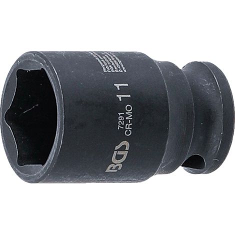 Chiave a bussola bgs 7291 acciaio cromo molibdeno 11 mm (1/4)