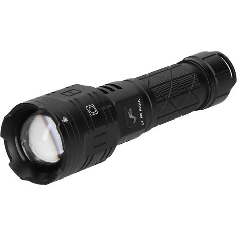 LED-Taschenlampe mit USB-Ladefunktion, 16 LEDs, 5 Helligkeitsstufen, 2 Modi – Campingbeleuchtung für Notfälle im Freien (1/5)
