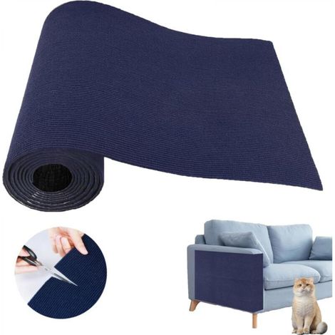 DIY anti-scratch sofa protector for cats, for climbing cats, blue, 40x200cm (1/5)