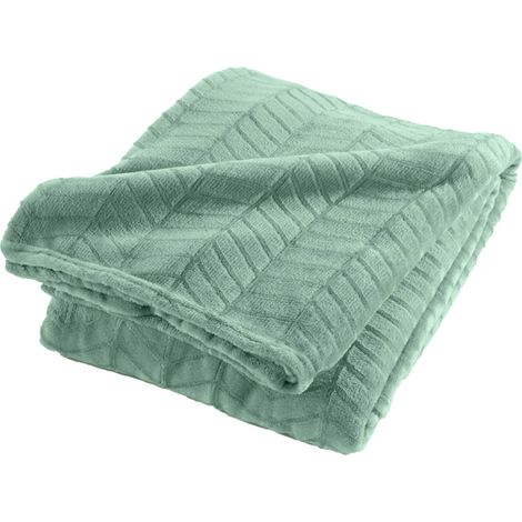 Couverture en flanelle 180 x 220 cm ARYA (1/5)