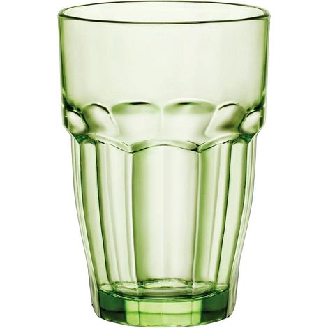 Rock Bar Lounge Mint Boisson Longue Verre 370ml, Vert, trempée, 6 Verre (1/4)