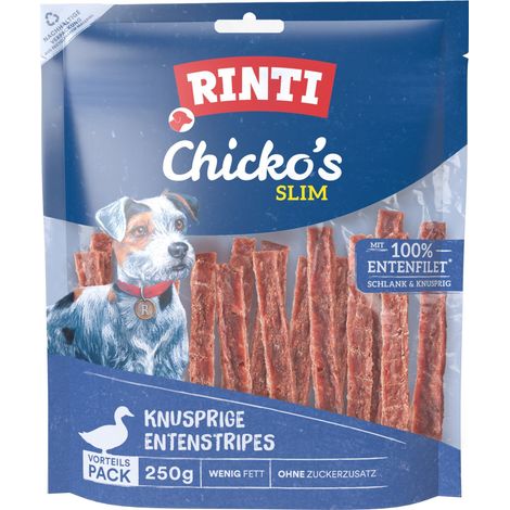 Rinti Chicko Slim Hundesnack Ente Vorratspack 250 g Snacks