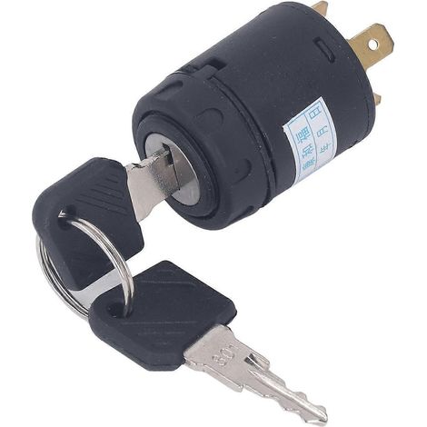 Zündschalter und 2 Schlüssel für Gabelstapler E16 20 335 E25 30 336 E12 15 16 324 E12 14 15 15 18 20 386