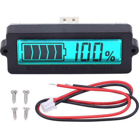 Testeur de batterie voltmètre ampèremètre capacité moniteur étanche 48V sécurité (1/5)