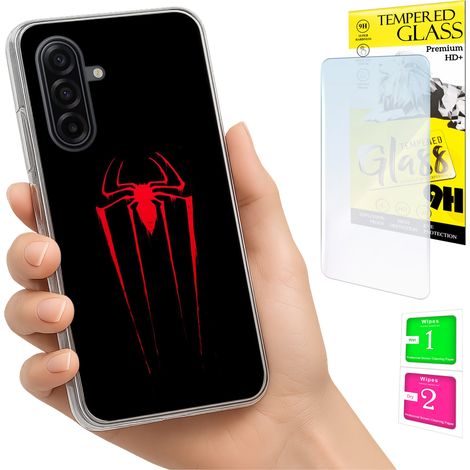 Custodia per Samsung Galaxy A17 5G, cover fotografica, cover posteriore + vetro 9H (1/5)
