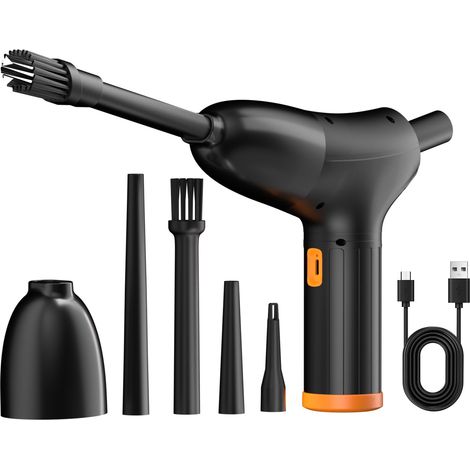 Aspirateur-Souffleur 2 en 1 Intelligent 6000mAh Nettoyage Voiture/Maison/Convient pour Jouets 3 Niveaux Puissance (1/5)