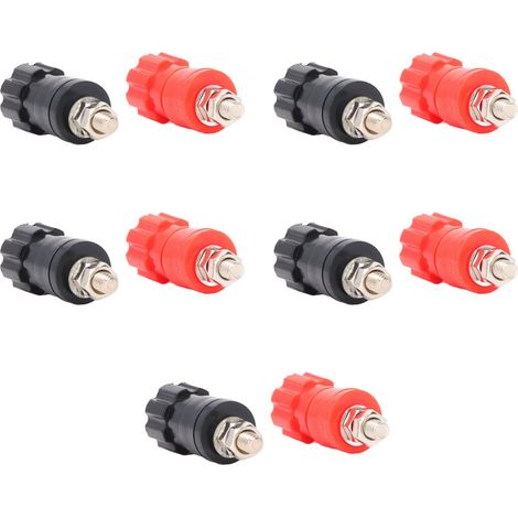 Lot de 10 bornes de raccordement électrique en alliage d'argent ABS, accessoires de jonction électrique 50015 (1/5)