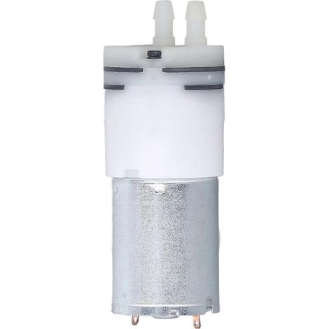 Mini pompe à air pour distributeur d'eau, pompe à vide sans huile, mini pompe de surpression électrique haute pression silencieuse, compatible avec les machines à café domestiques. (1/5)