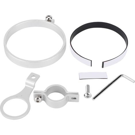 Porte-gourde vélo en alliage d'aluminium pour VTT, support de bouteille d'eau café, argenté (1/5)
