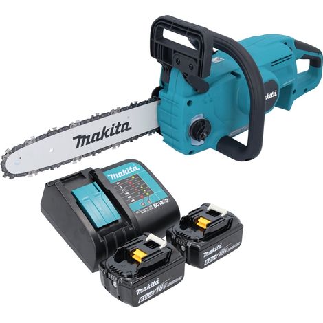 Makita DUC 307 SG2X3 Motosega a batteria 18 V 30 cm senza spazzole + 2x batteria 6,0 Ah + caricabatterie