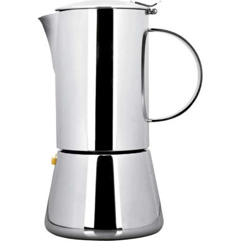 ibili Cafetière Expresso Acier Inoxydable Argent 10 Tasses