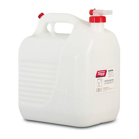 Watercan con valvola brevettata Senza Cluck tanica 10 L / 10 Litri