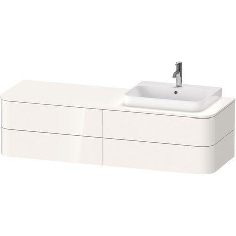 Duravit Happy D.2 Plus consola lavabo mueble bajo suspendido, (1/5)