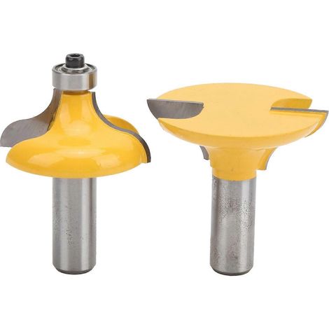 Fraise à main courante, fraise à tenon pour cadre de porte à queue de 8 pouces, outil de menuiserie
