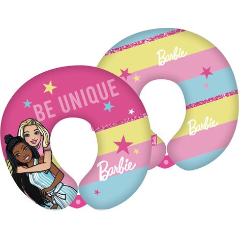 Coussin Tour de Cou - Barbie - 28x28x6 cm