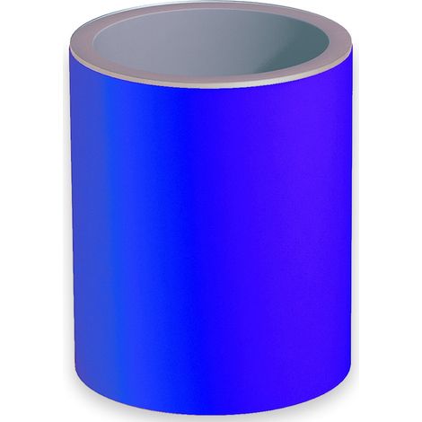 Couchtisch Relax Bright mit LED-Leuchten mit Glasplatte für den Außenbereich "Made in Italy -Blau / Mit Kabel