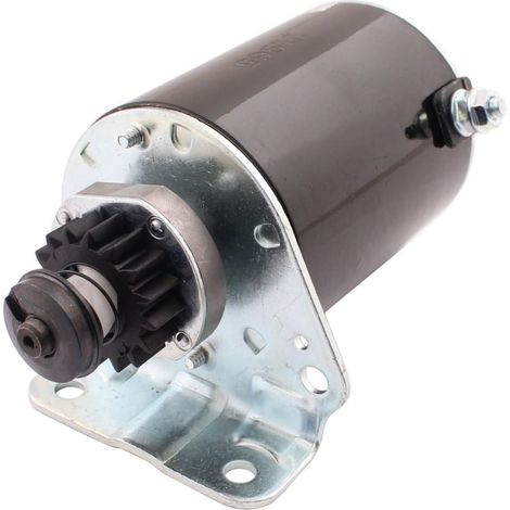 Motorino di avviamento a 16 denti compatibile con i codici ricambio originali Briggs & Stratton 394805, 497595, 693054 (1/5)