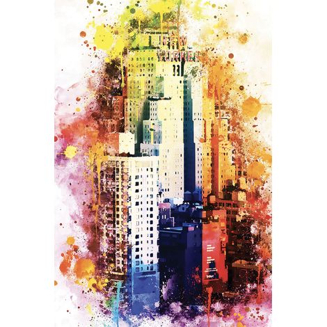 Tableau the new yorker flash vision Toile imprimée (1/5)