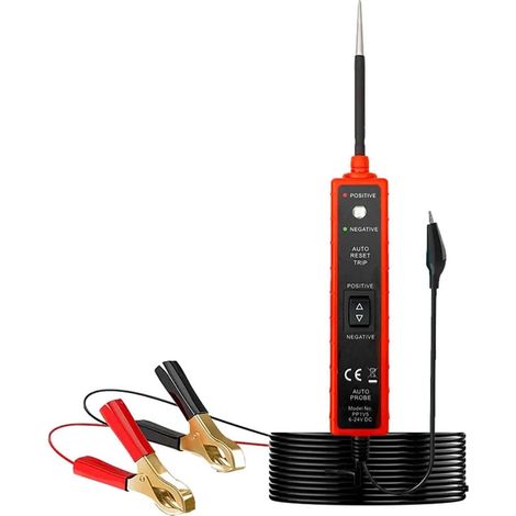 EM285PRO Testeur de systèmes électriques, alimentation multifonction 6-24 V, testeur et outil de diagnostic pour circuits automobiles (1/4)