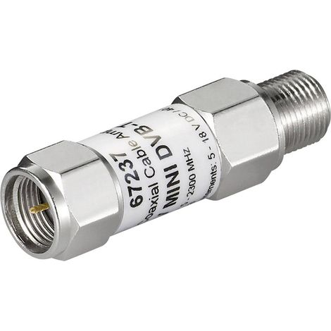 GOOBAY Amplificateur ligne SAT/DVB-T, 18 dB
