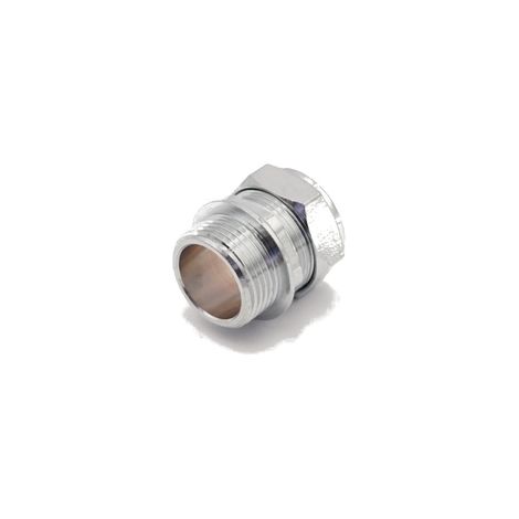 PrimaPlus Chrome Compression Adaptor 28mm x 1" Male Fitting (1/3)