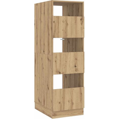 Maison Exclusive - Mobile da lavanderia Rovere artigianale Legno multistrato