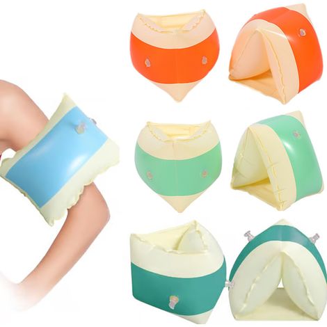 Ensemble de 3 brassards gonflables pour adultes, pour l'apprentissage et l'entraînement à la natation.-AquaForge (1/5)