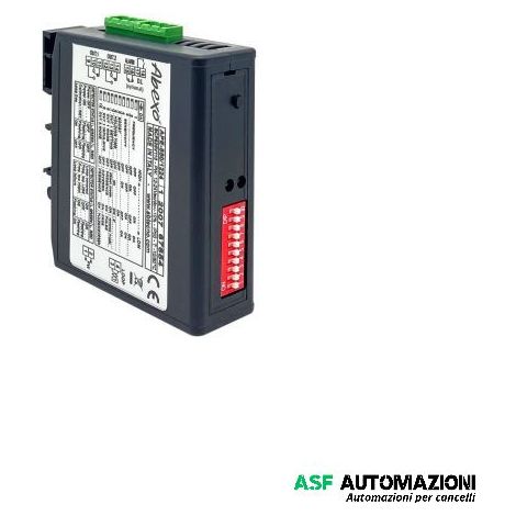 VDS - MAGNETIX - QUADRO RILEVATORE PER SPIRA - 12/24V - 1 CANALE -  DA BARRA DIN