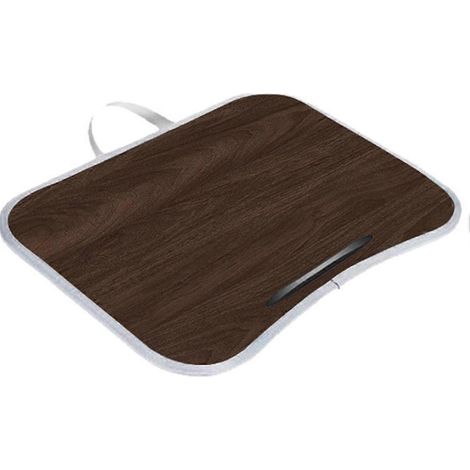 Table multifonctionnelle portable pour tablette et ordinateur portable avec poignées et butées (1/5)