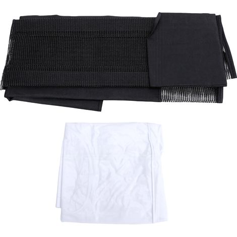 Rampe d'évacuation des animaux en PVC, échelle de protection pour grenouilles, pont de sauvetage pour piscines, noir (1/5)