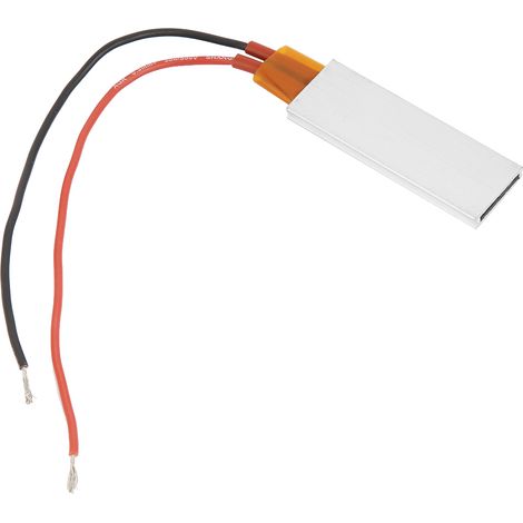 Plaque chauffante thermostatique avec élément chauffant PTC, boîtier en aluminium 12 V, 220 °C (1/5)