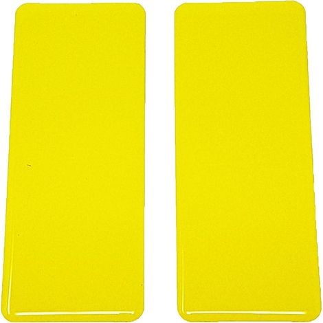 Rifrangenti Adesivi 3D per Moto, Giallo Fluo (1/3)