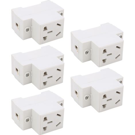 Prise de courant 5 broches 250 V, matériau durable, prises stables, sûres et robustes, prise modulaire industrielle AC30-165 (1/5)