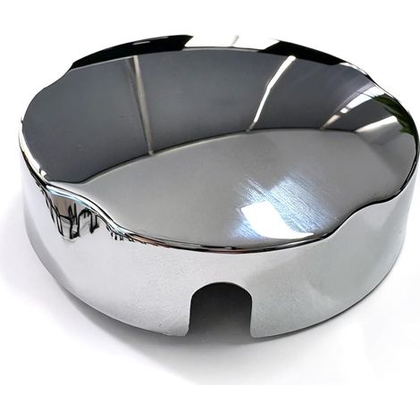 Boutons Rotatifs pour Baignoire, Accessoires de Vidange, Poignée Rotative, Cache-Trop-Plein, Chrome, Plastique (1/5)