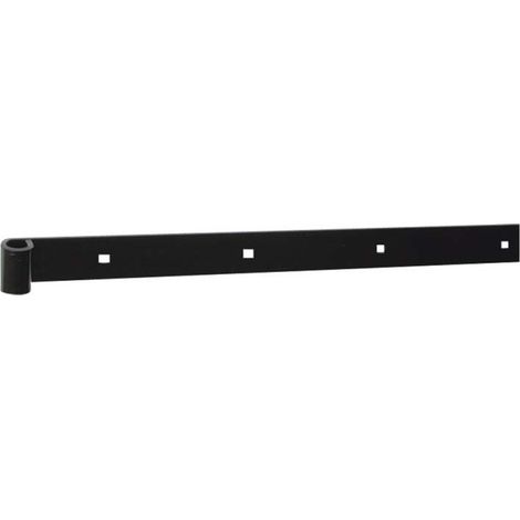 Torbel Bisagra recta de hierro negro 40x5x800 mm (1/2)