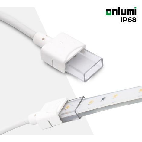 Connecteur initial étanche pour ruban LED 10mm - 2 pins - IP68