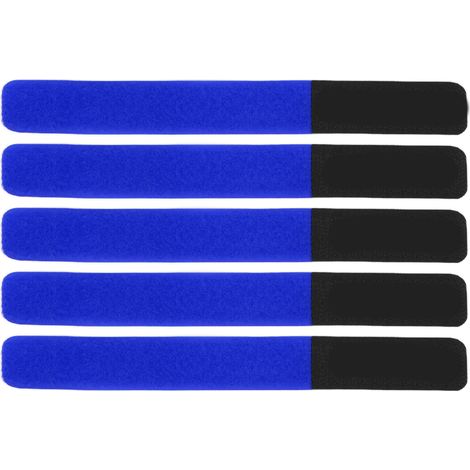 DUUTI Lot de 5 Sangles Réglables pour Pompe à Vélo, Bande de Fixation Réutilisable pour Rangement et Transport (1/5)