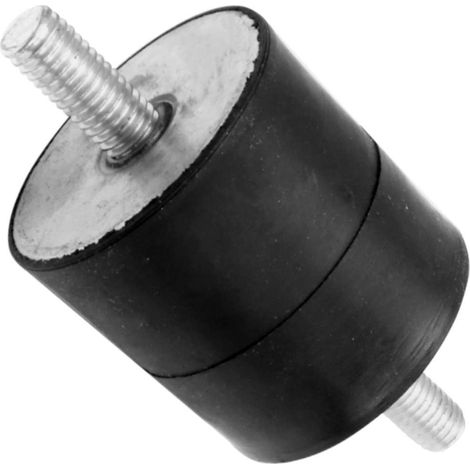 Cyclingcolors – Silent bloc caoutchouc AS Motor AS21-AH8 – Amortissement vibrations – Dimensions 25x25mm – Filetage M6x12mm – Dureté Shore 57 - AS26-AH8