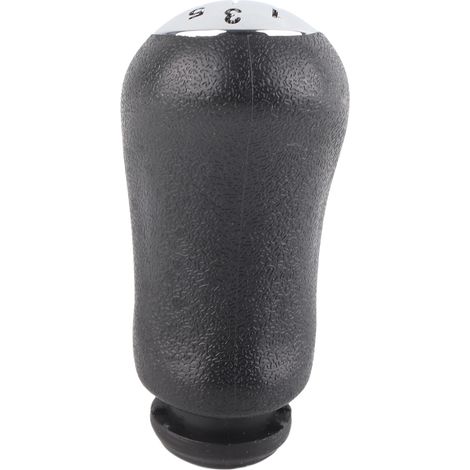 5-Gang-Schalthebel, Schaltknauf für Renault Clio III 2005-2009, Auto-Innenausstattung, Ersatzteil, schwarze Ausführung, ergonomisches Design, Fahrverbesserung. (1/5)