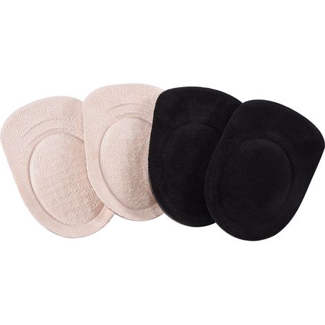 2 Paires Semelles Gel Rehausseur Talon Protège-Pieds Coussin Amortisseur Chaussures Petit Soin Pieds (1/5)