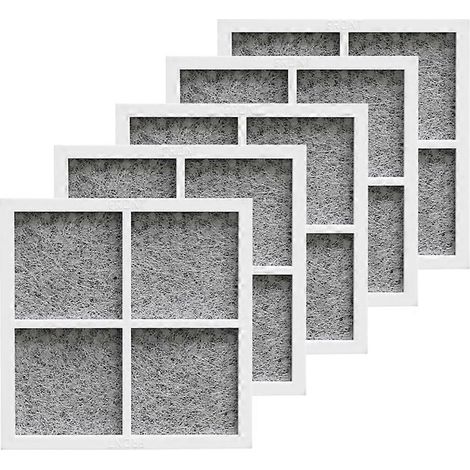 Lot de 5 filtres à air pour réfrigérateur LG LT120F, pièces de rechange (1/5)