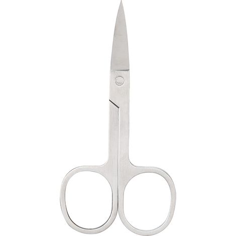 Ciseaux professionnels pour cils, sourcils et barbe en acier inoxydable, lot de coupe-cils et taill-ongles. (1/5)